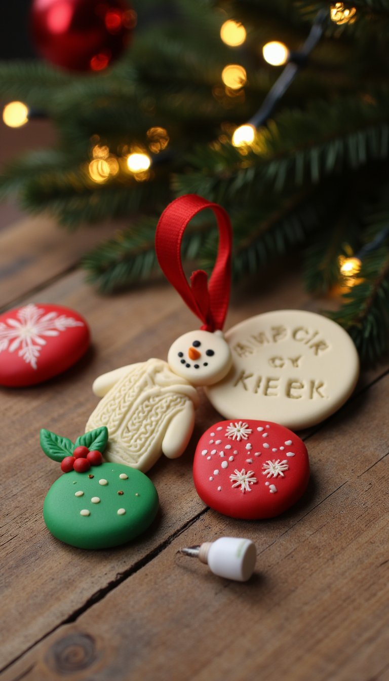 1. Personalized Family Ornaments