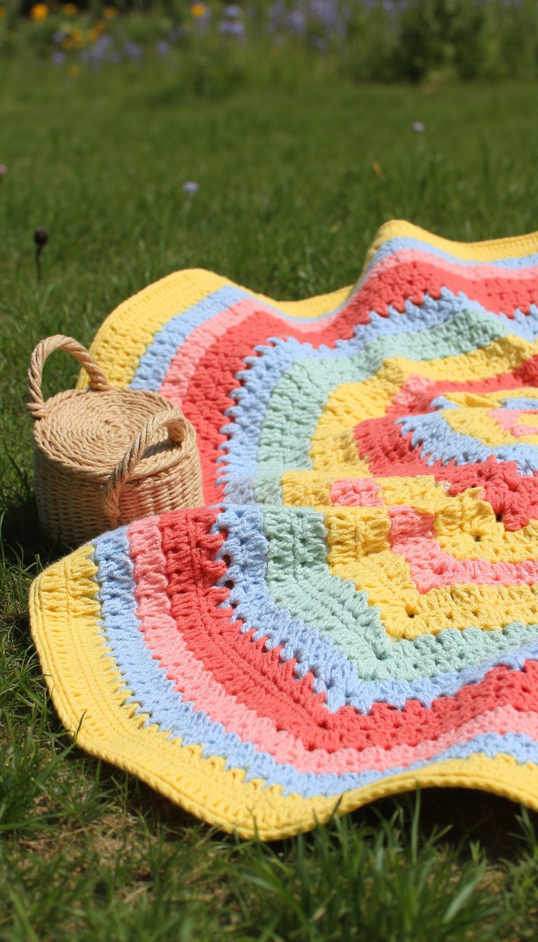 7. Picnic Blanket That Packs a Punch