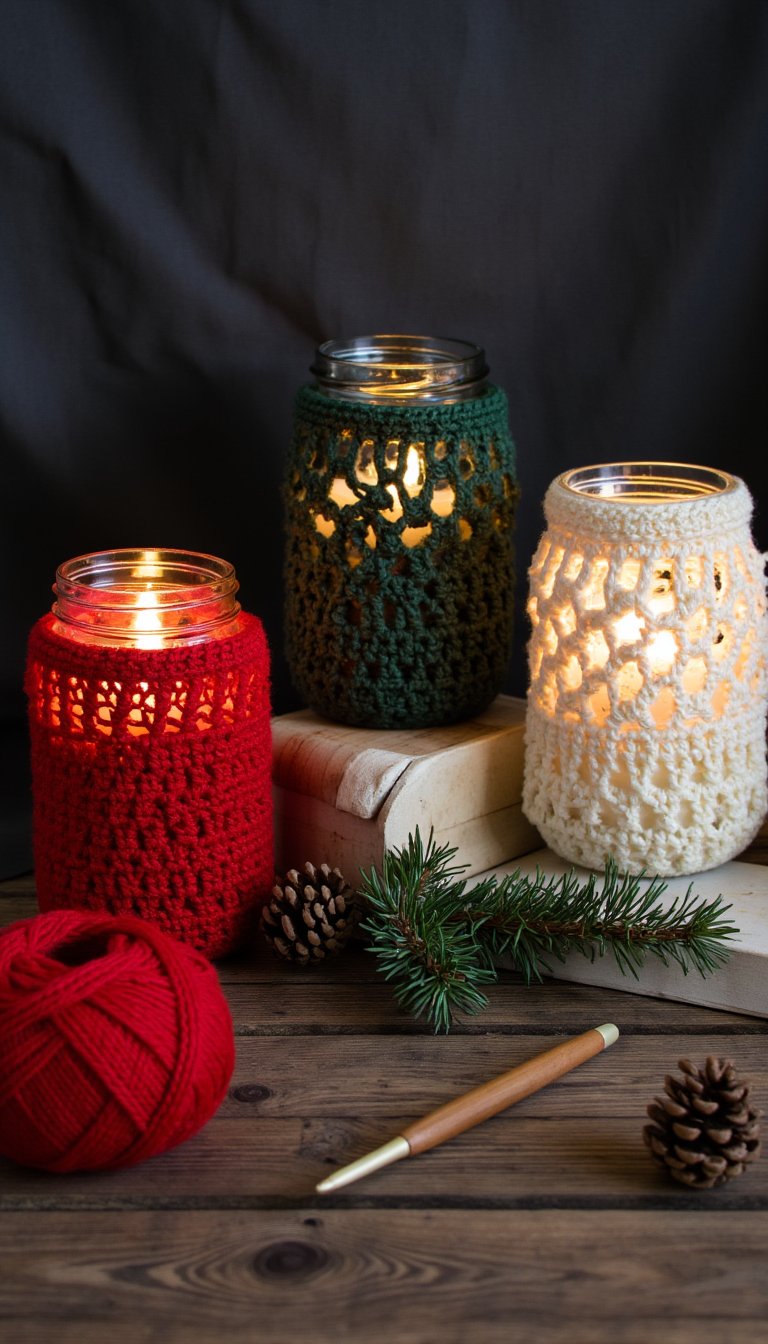 5. Quick & Candlelit Jar Covers