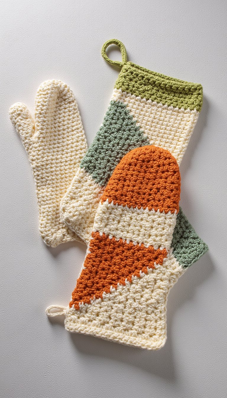 13. Pot Holders & Oven Mitts