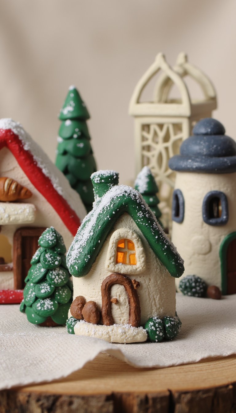 29. A Totally Unique Christmas Village