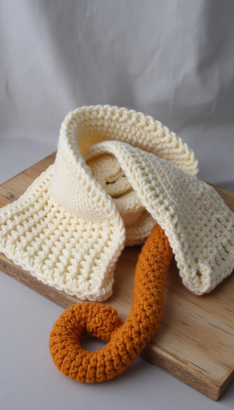 8. Cat Scarf with a Tail