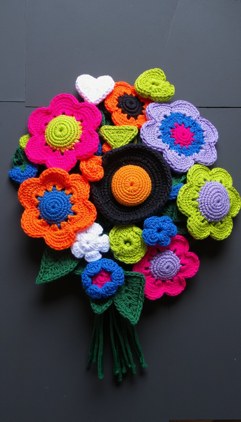 16. Geometric & Modern Abstract Blooms