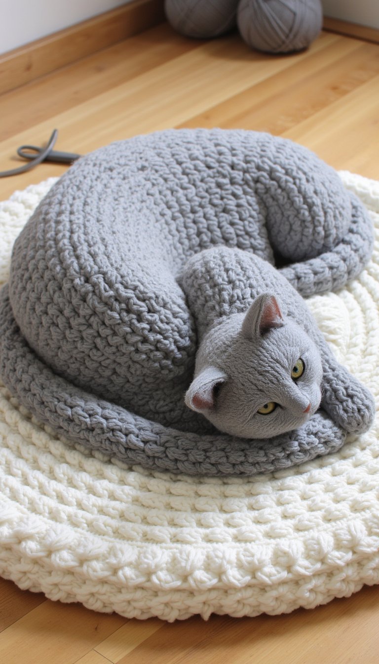 12. Cat Rug
