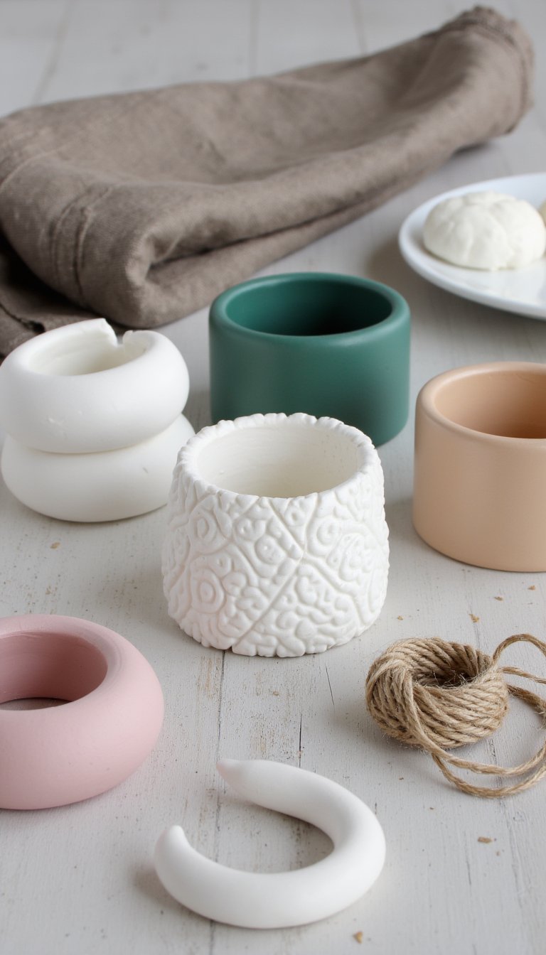 10. Elegant Napkin Rings