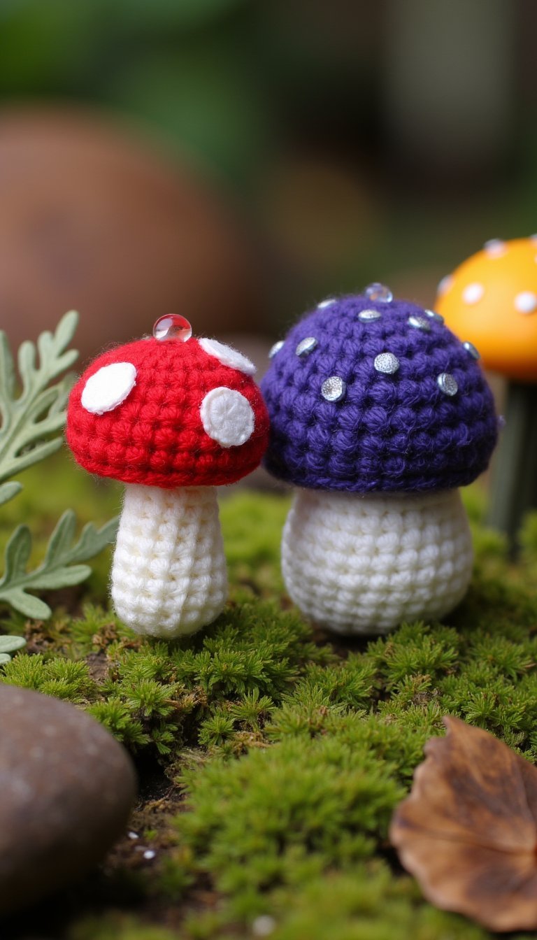 17. Whimsical Tiny Toadstools
