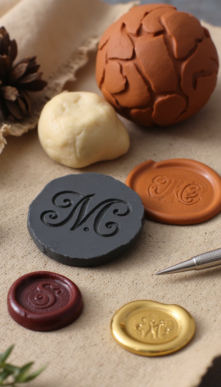 3. Personalized Stamp & Wax Seal