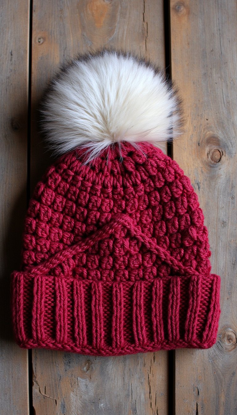 1. The Cozy Cabin Beanie
