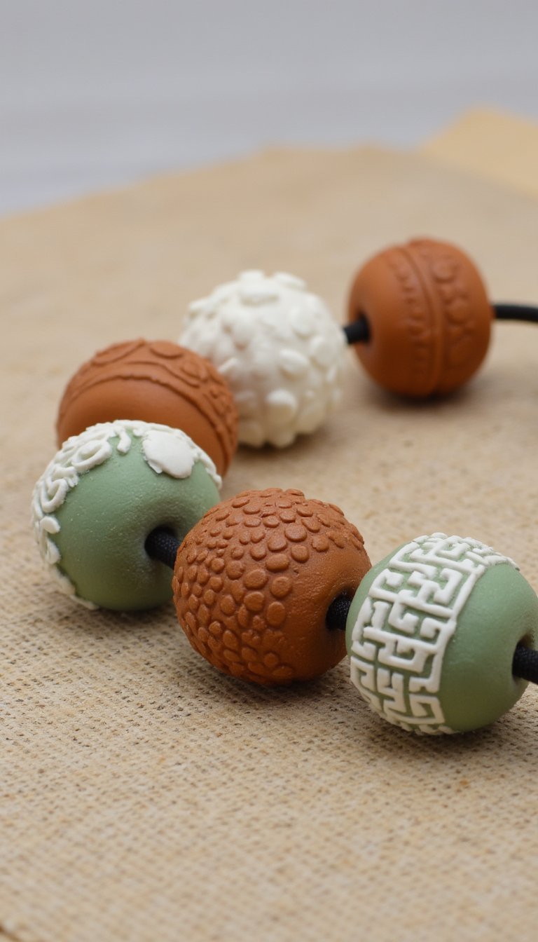 3. Textured Beads for Bracelets
