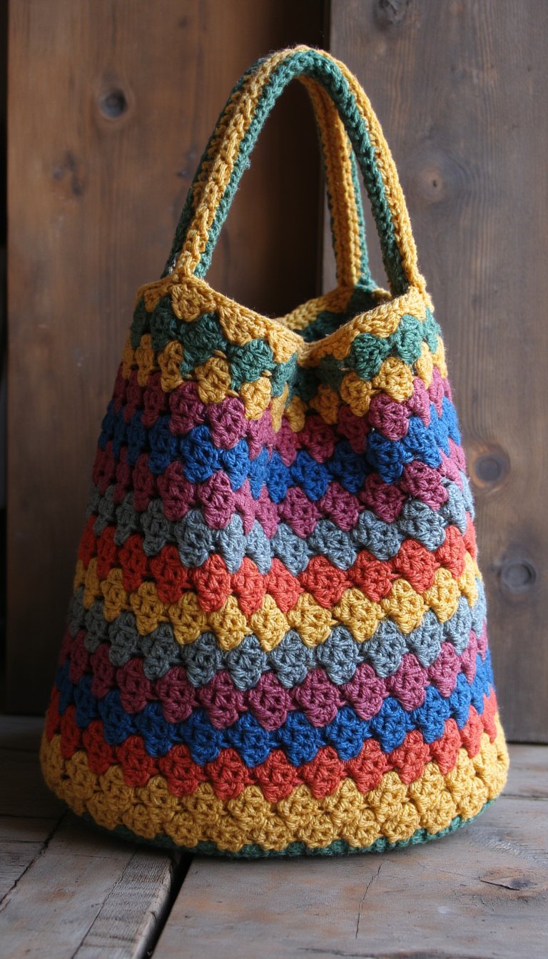 4. Practical and Pretty Market Bags