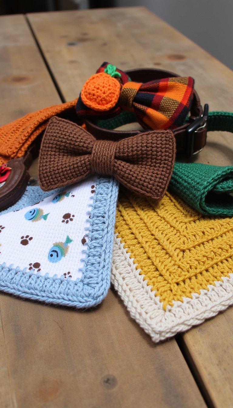 8. Pet Bow Ties & Bandanas