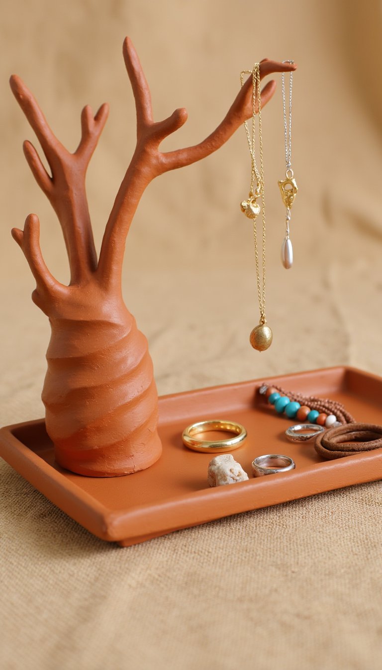 6. Boho Jewelry Branch Holder