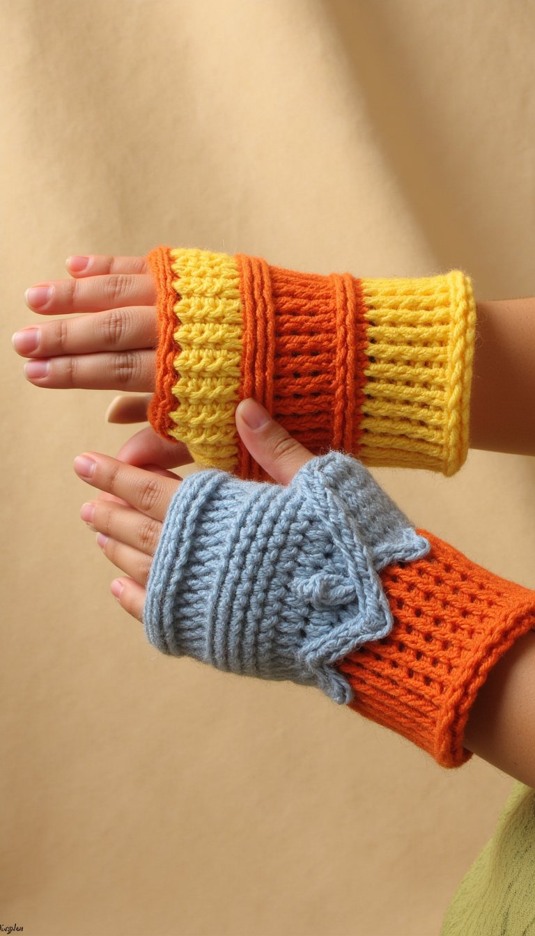 5. Fingerless Gloves for Mini Creators