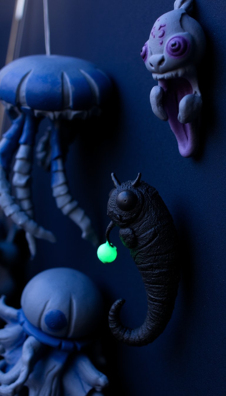 17. Bioluminescent Deep Sea Critters