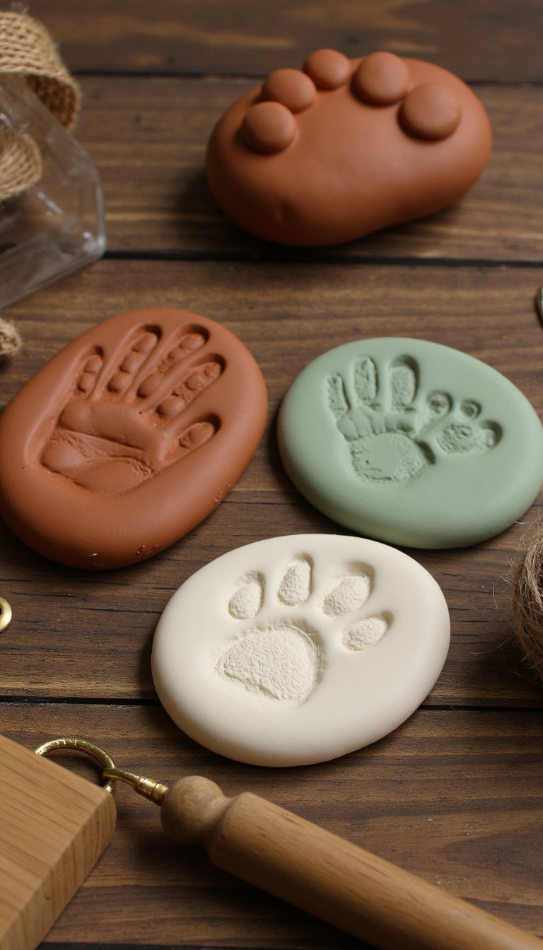 26. Clay Imprint Keepsakes
