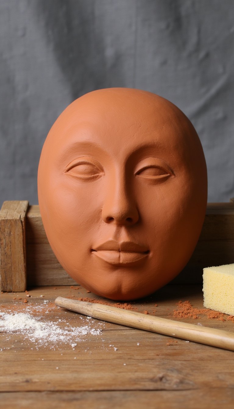 6. Basic Human Face Plaque