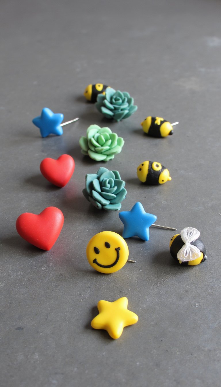 12. Decorative Push Pins & Thumbtacks