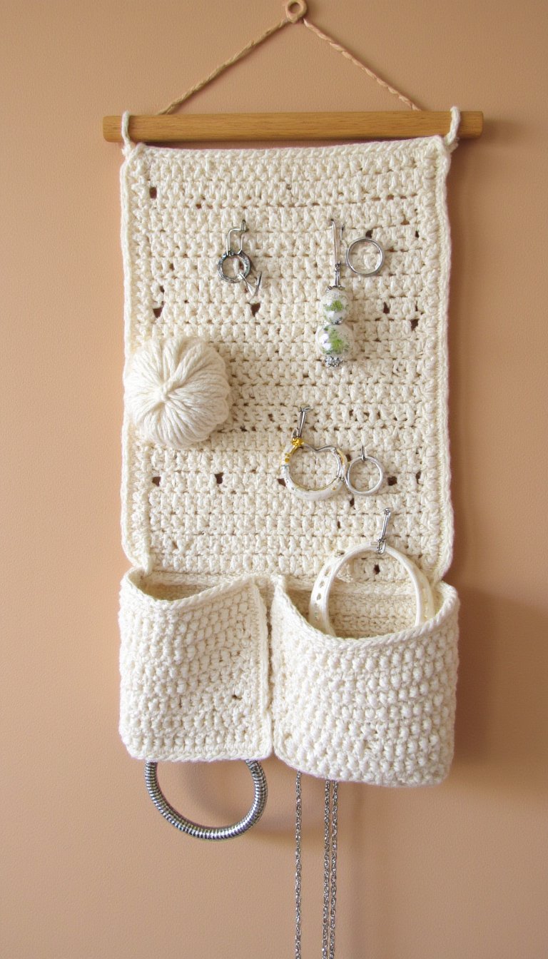 8. A Jewelry Organizer That Doubles as Wall Art