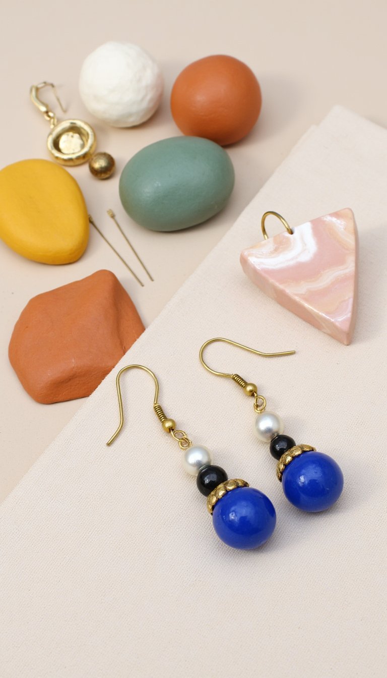 6. Elegant Bead & Statement Earrings