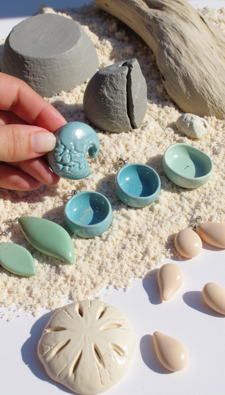 5. Ocean-Inspired Ceramic Jewelry