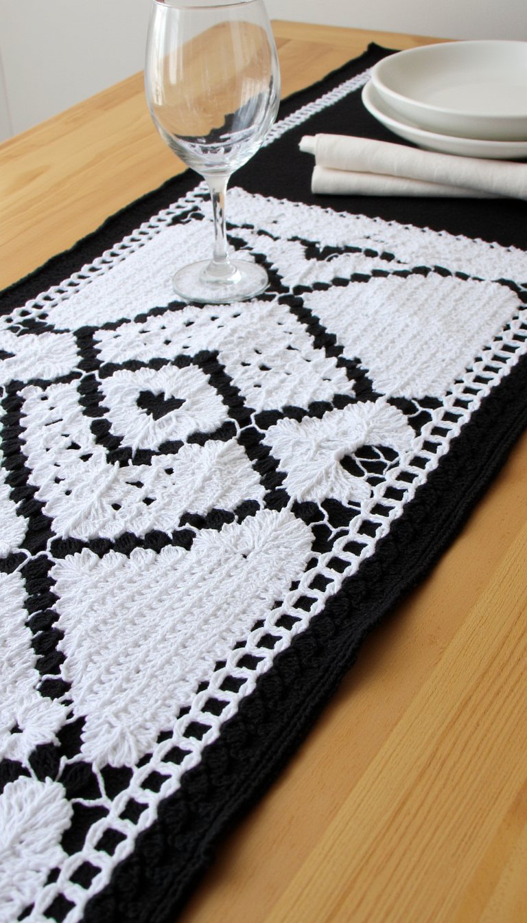 8. A Sophisticated Table Runner