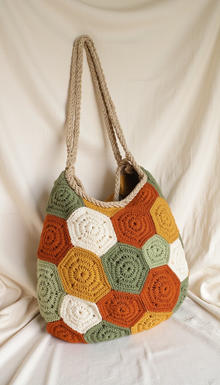 11. Cozy Patchwork Hobo Bag