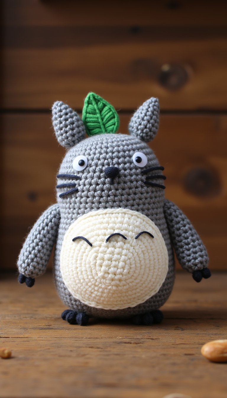 1. The Adorable Totoro Amigurumi