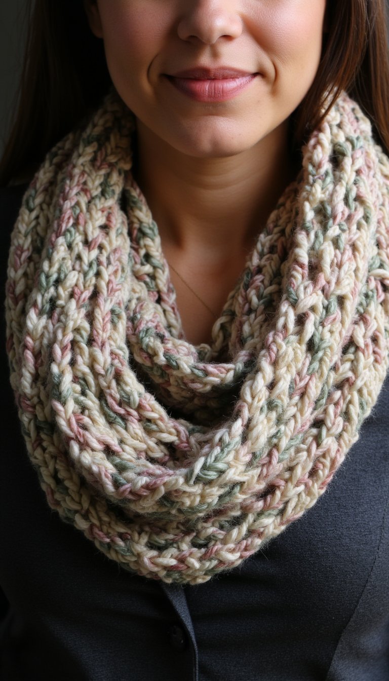 11. Infinity Scarves: Simple Stitches, Big Impact
