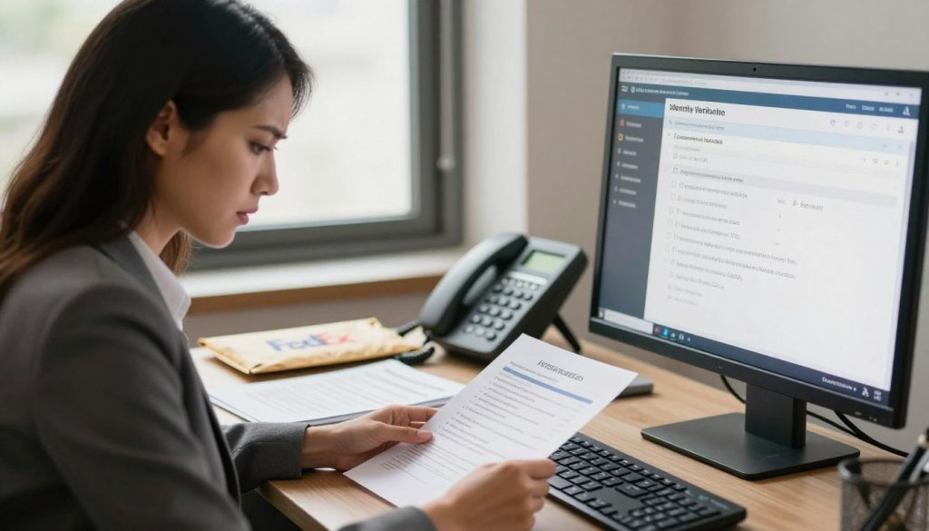 FedEx Customer Identity Verification Troubleshooting