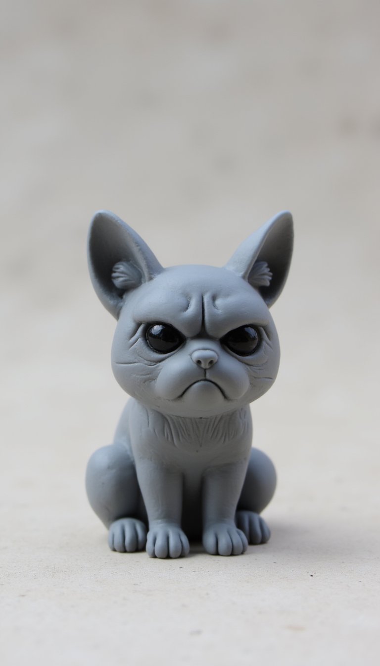 1. The "Over It" Grumpy Cat Figurine