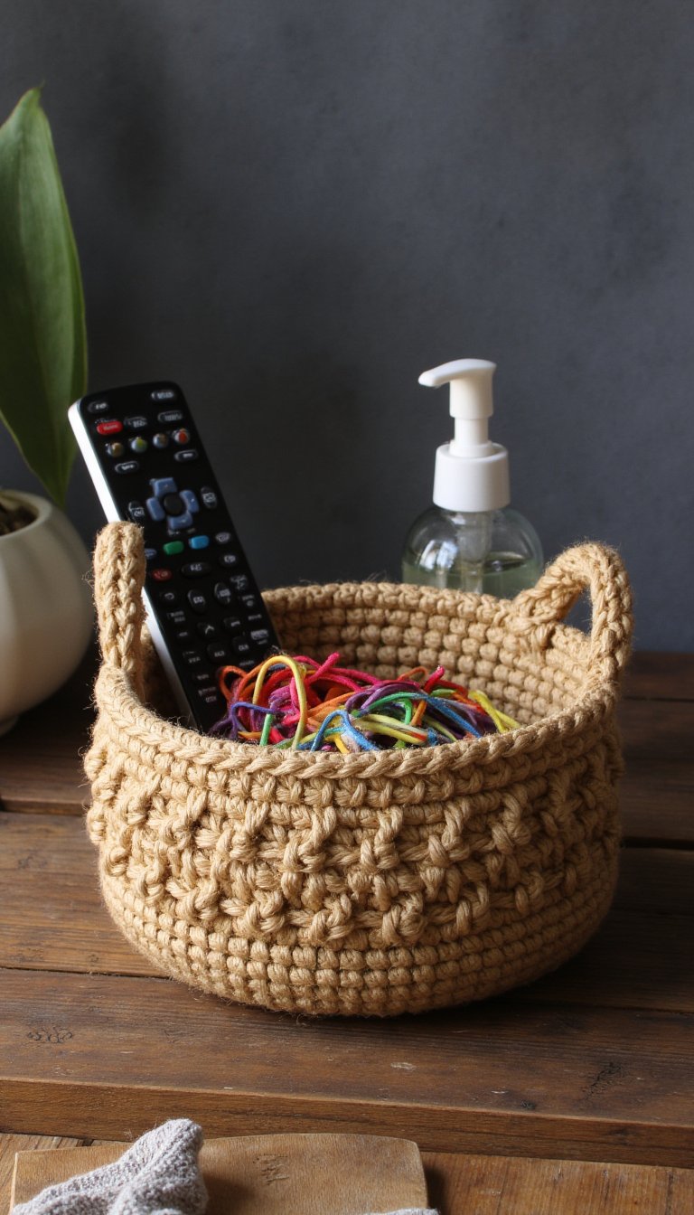 13. Decorative Basket for Small Items