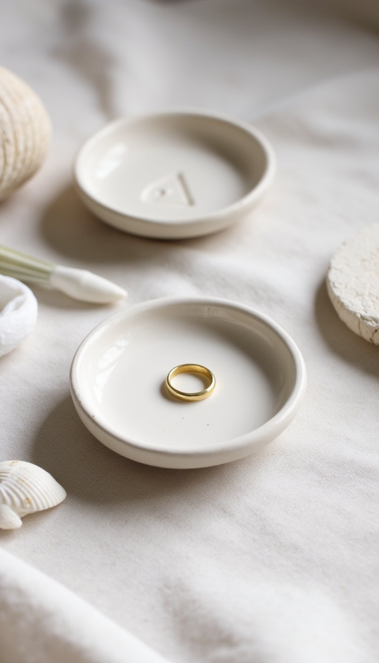 8. Personalized Ring Dishes