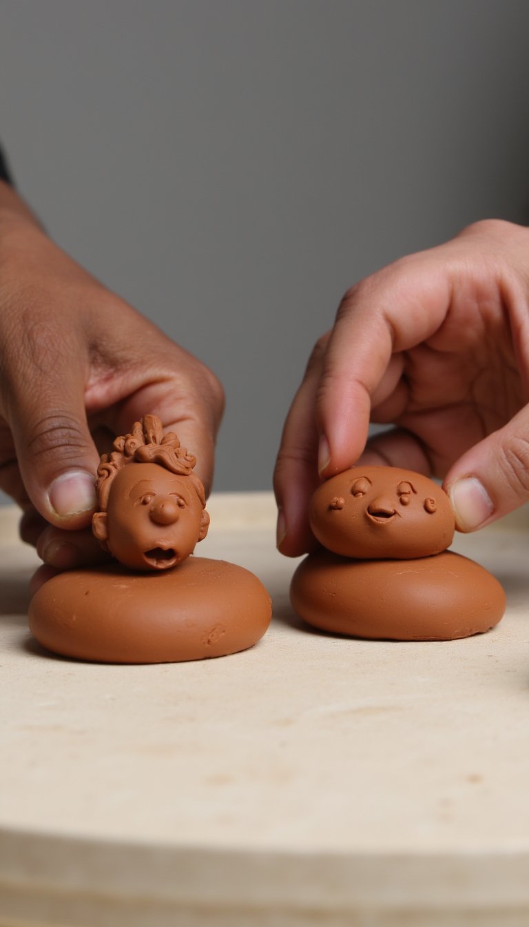 4. Sculpt Each Other's Caricatures