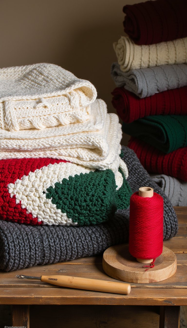10. Throw Blankets for Cozy Evenings