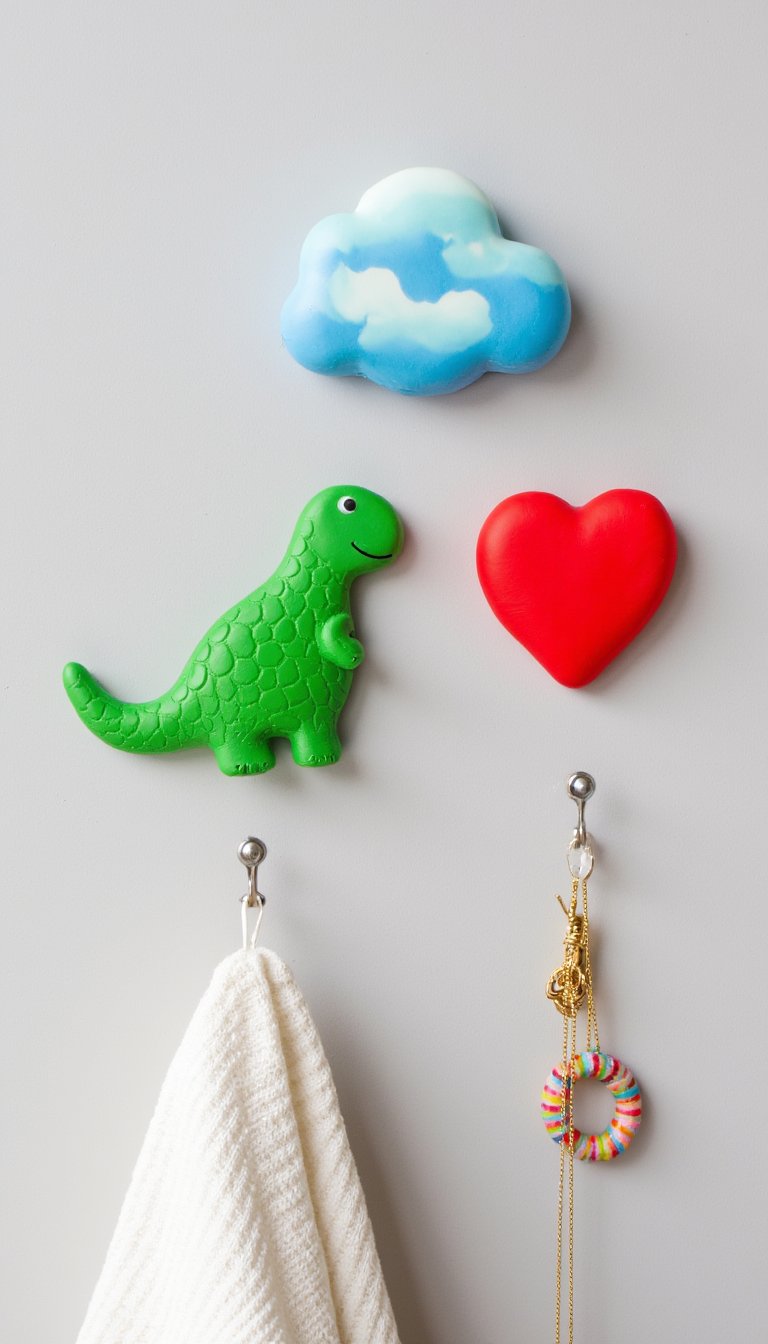 8. Decorative Wall Hooks