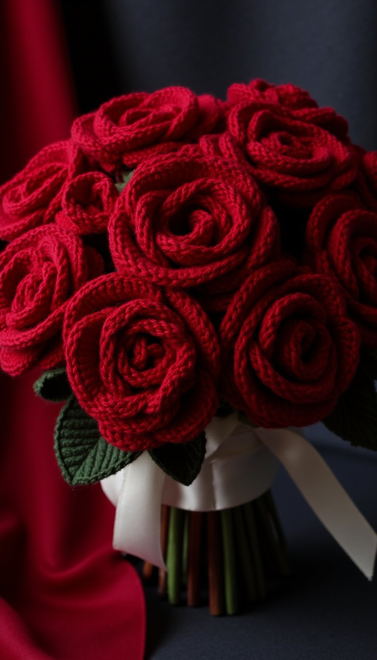 1. The Classic Red Rose Bouquet