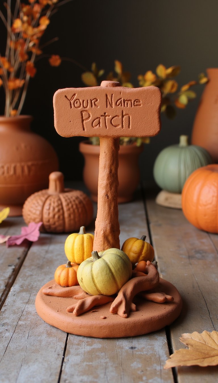 19. Personalised Pumpkin Patch Sign