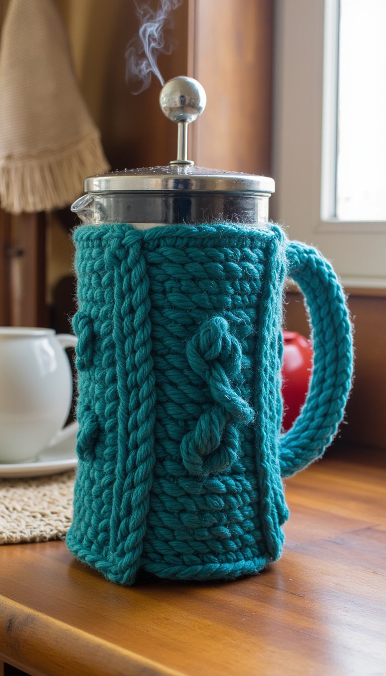 20. French Press Cozy