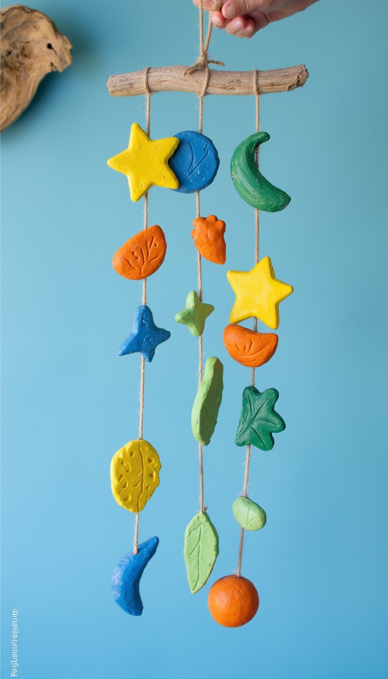 9. Clay Wind Chimes