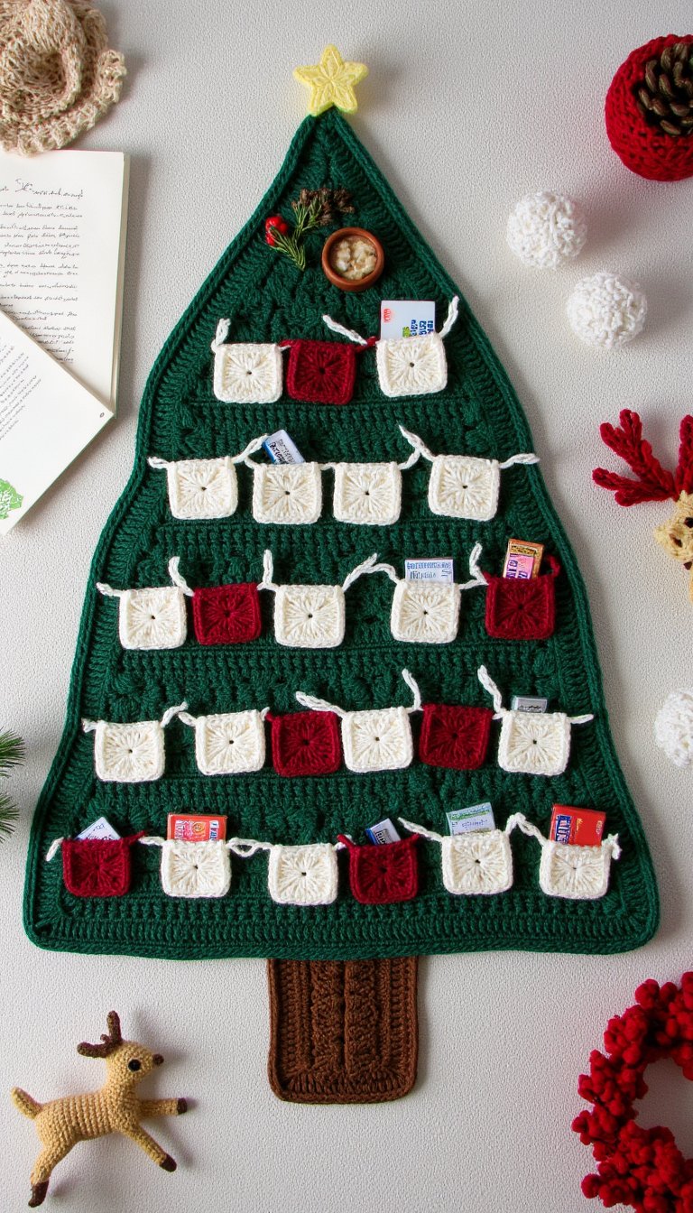 8. Advent Calendar with Mini Pockets