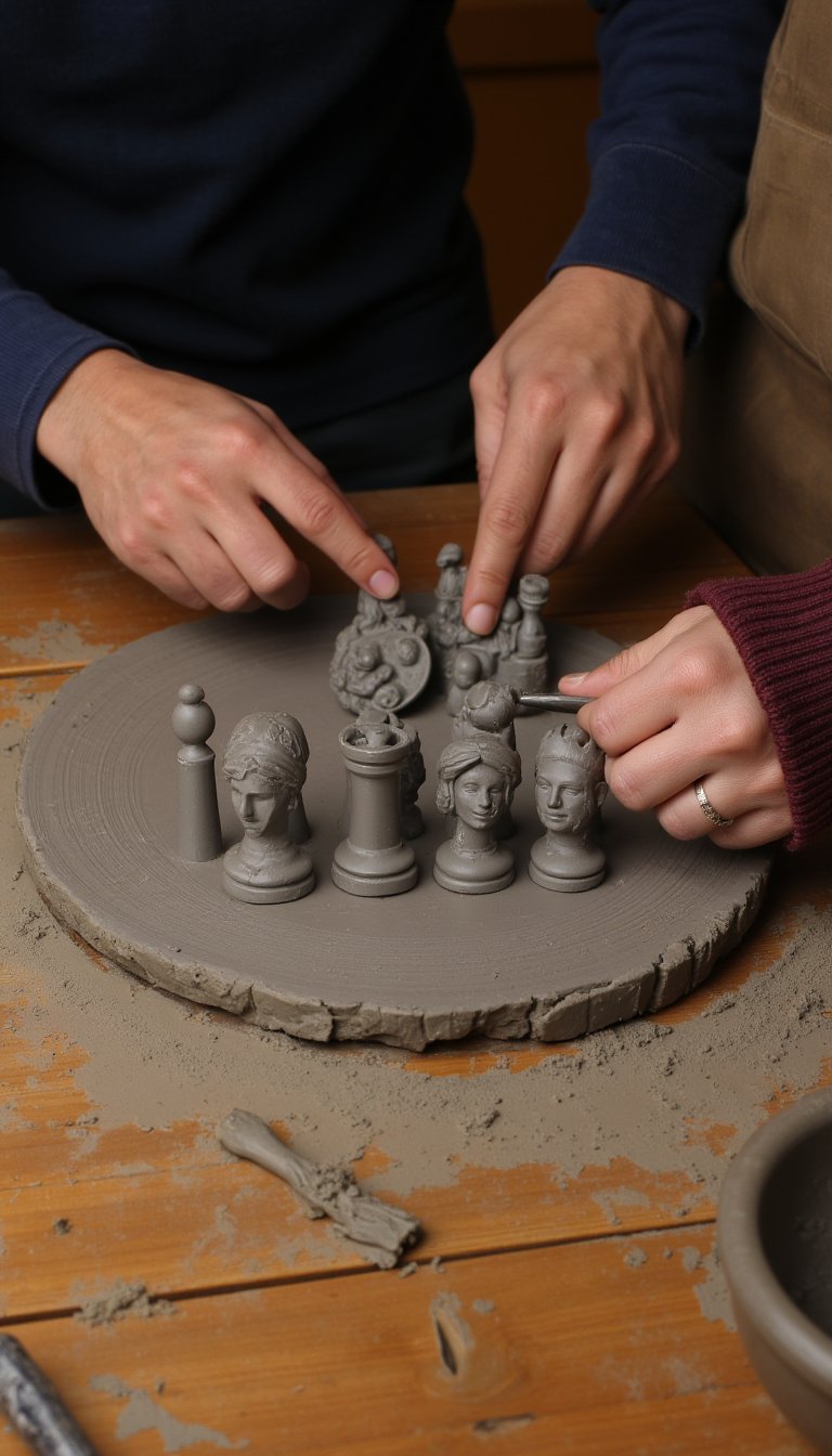 12. Assemble a Handmade Chess Set