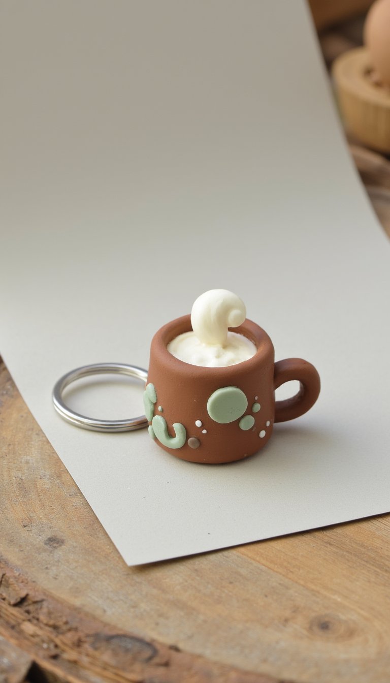 4. Coffee Cup with a 3D Handle