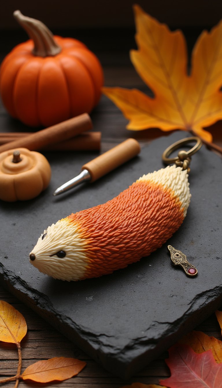10. Fox Tail Keychain