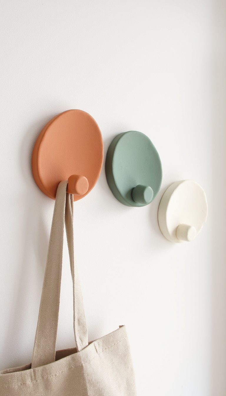 11. Minimalist Wall Hooks