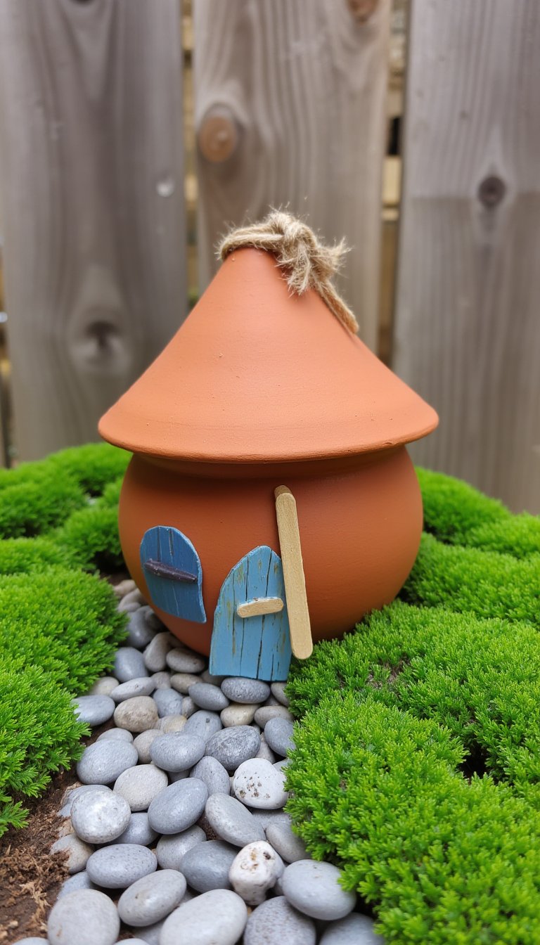 1. The Whimsical Hanging Fairy House