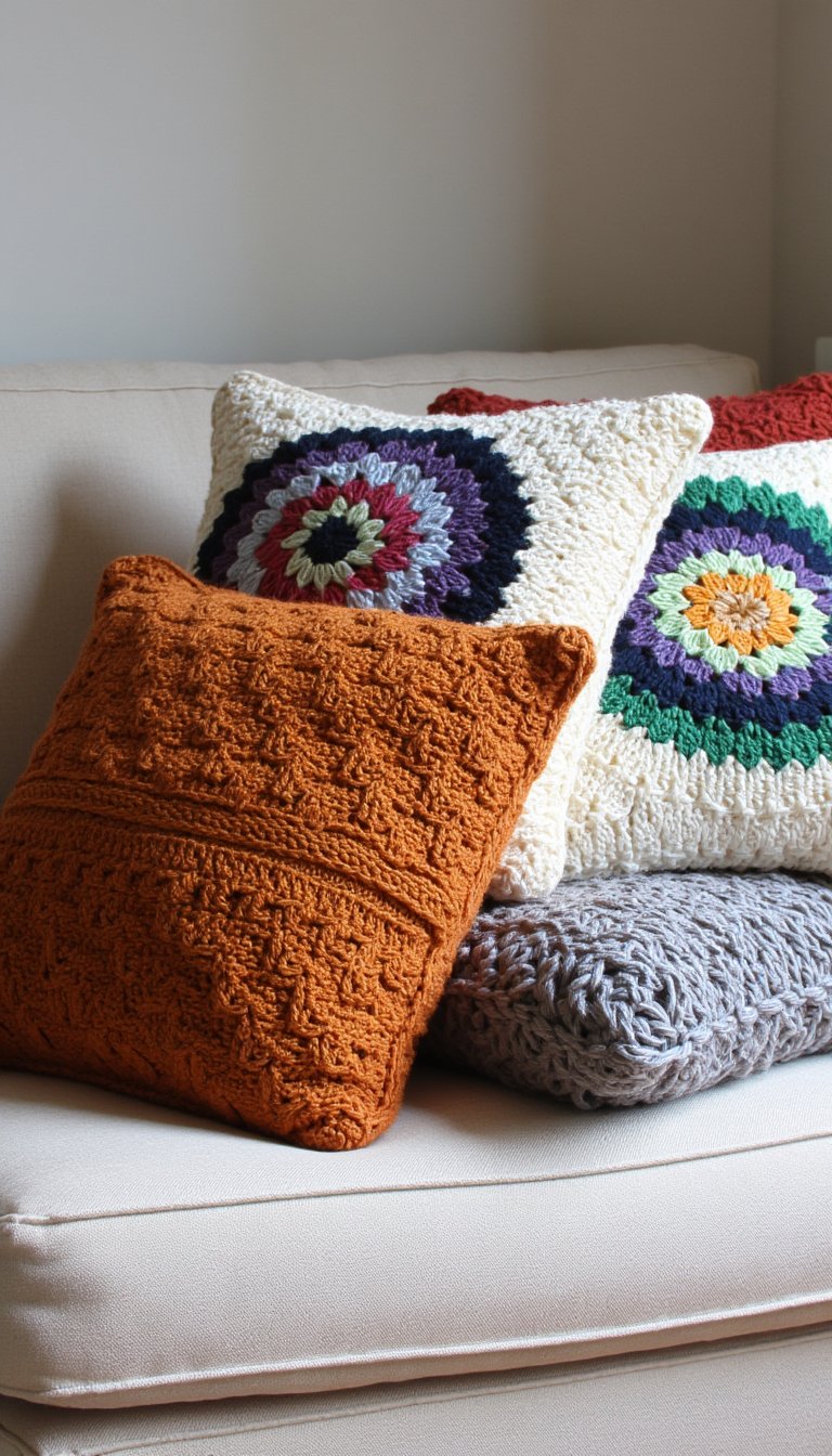 3. Statement-Making Pillow Covers