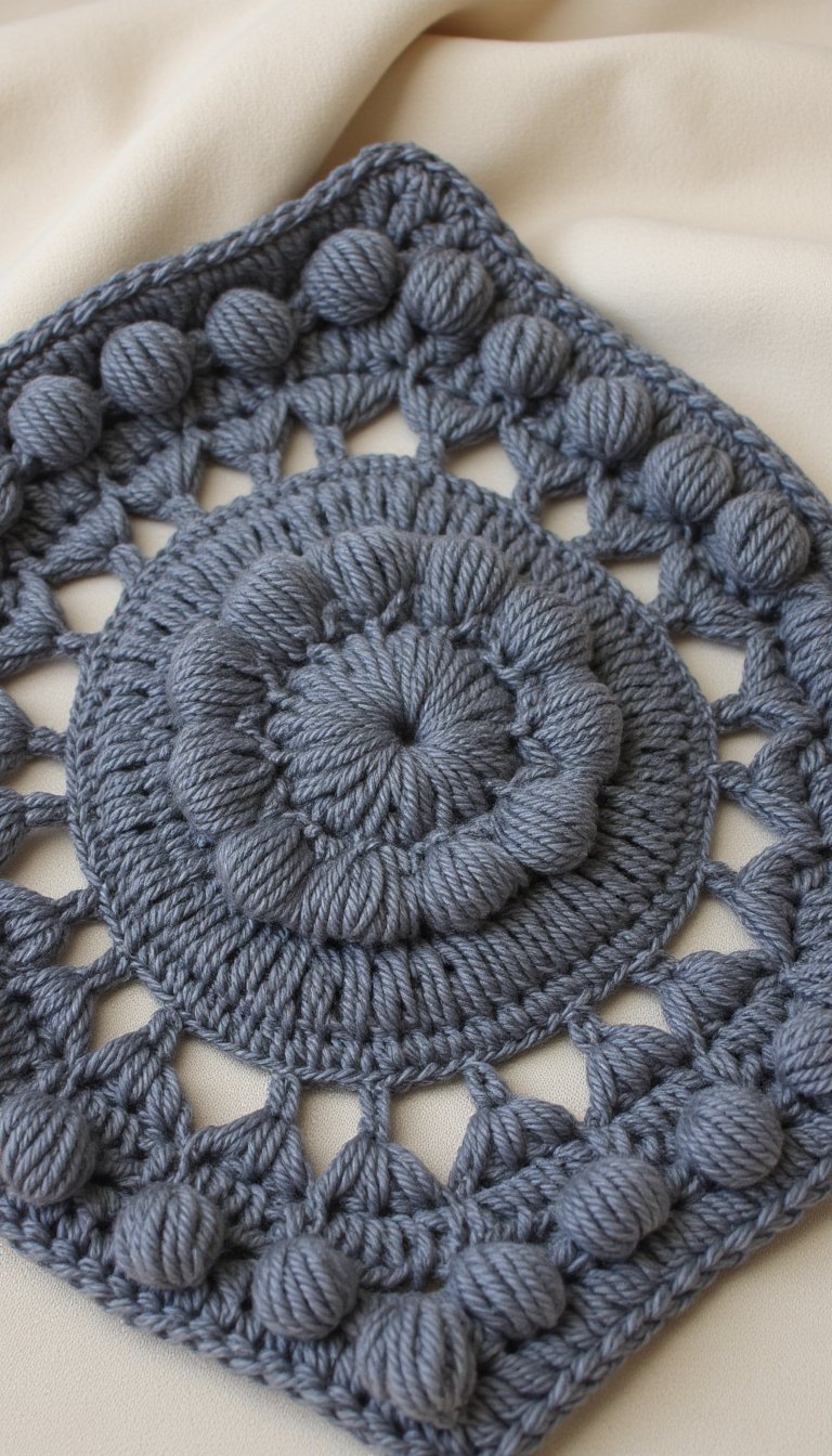 1. The Timeless Granny Square Afghan