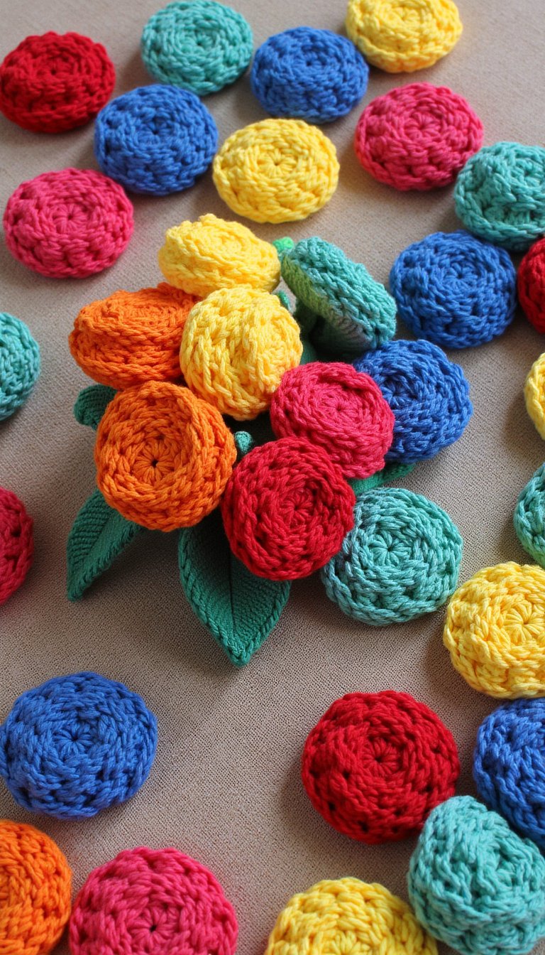 9. Vibrant African Flower Hexagon