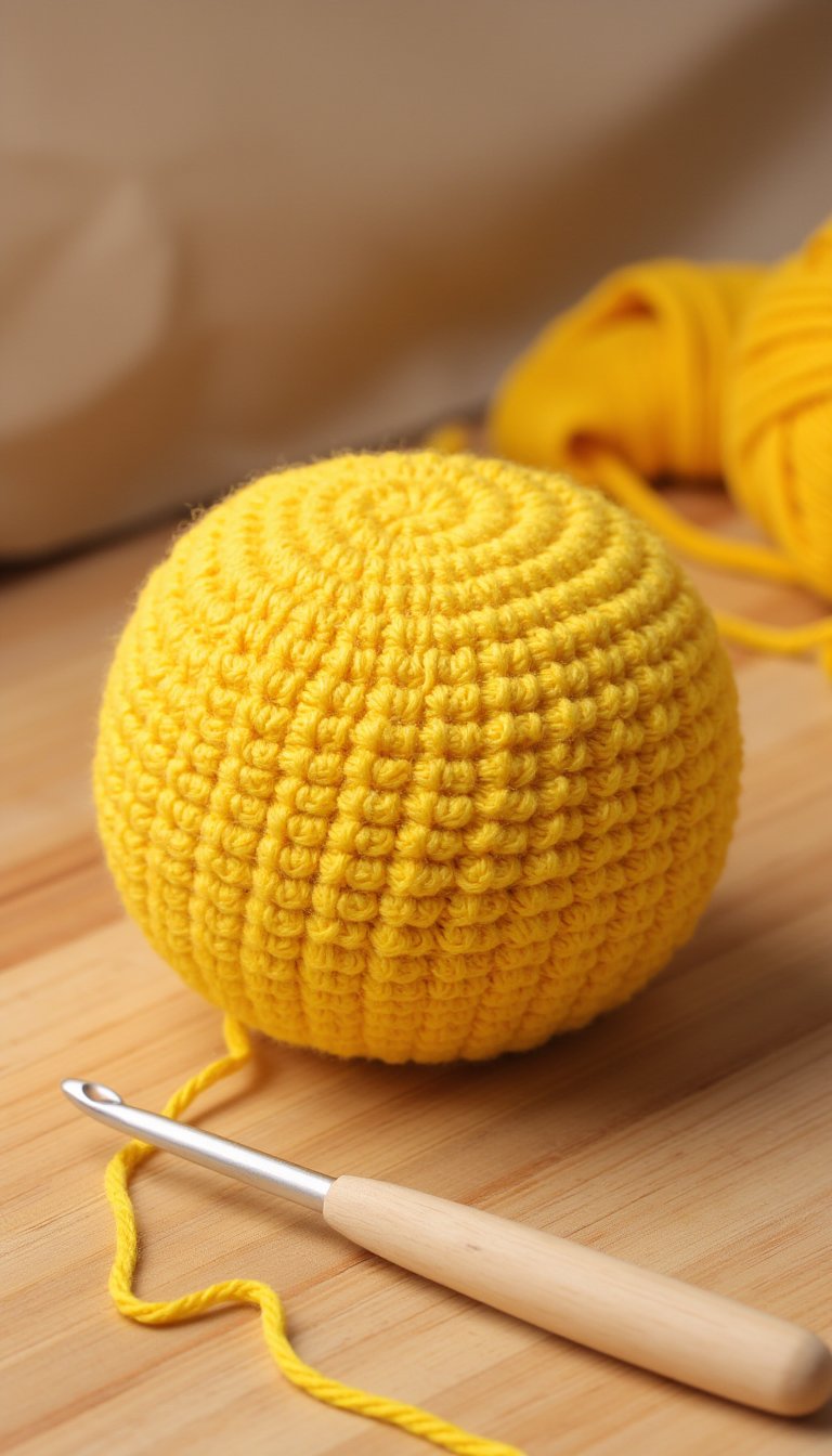 5. A Cuddly Amigurumi Ball