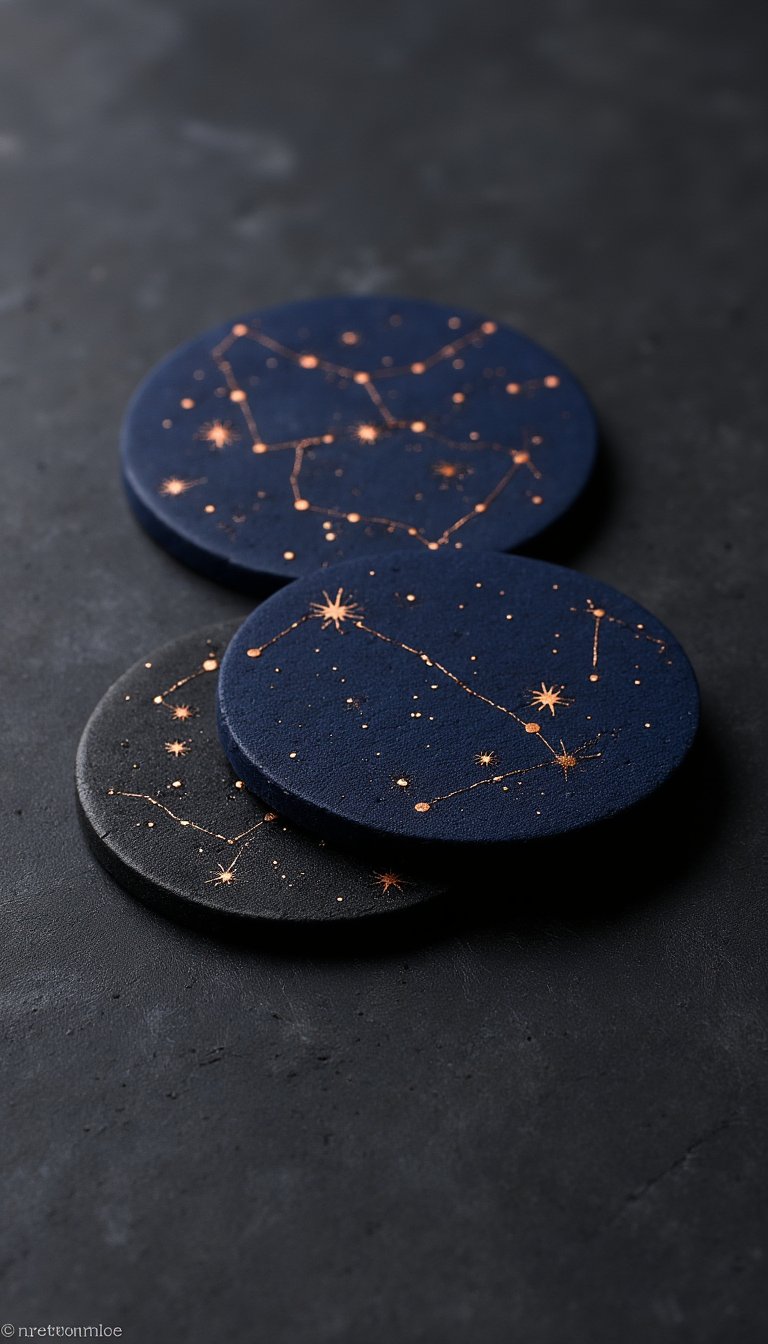 23. Constellation Map Coaster Set
